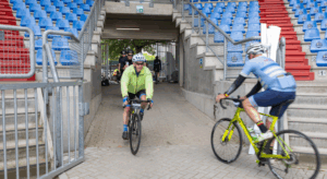 John op de fiets